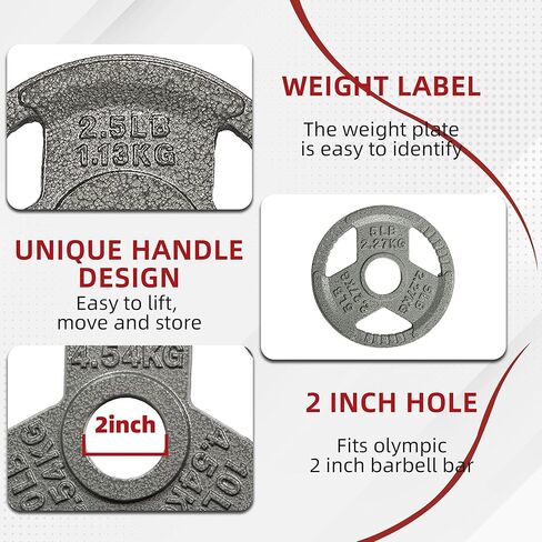 Fitvids Olympic Bar for Weightlifting and Barbell Weight Plates and Bar Set in Saudi Arabia