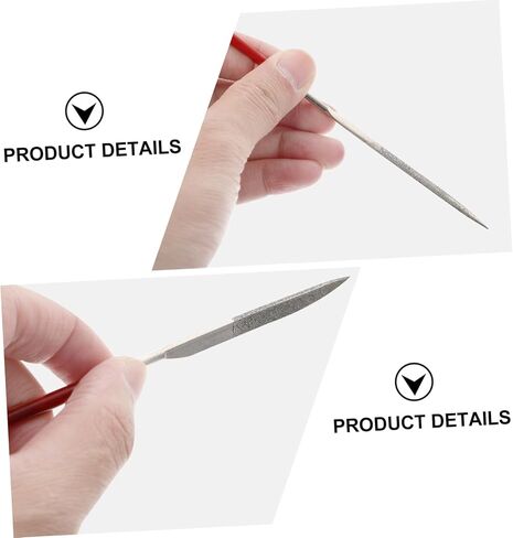 jojofuny 10pcs Glasses Repair Tool Kit Basic Tool Set for Eyewear Hand File Needle File Set in Saudi Arabia