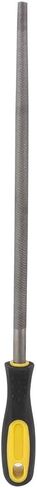 Rat Tail File, 12in Round Mill Steel File with Ergonomic Handle, Premium Durability Construction for Metal Projects (12-inch fine-Tooth Round File with Handle) in Kuwait