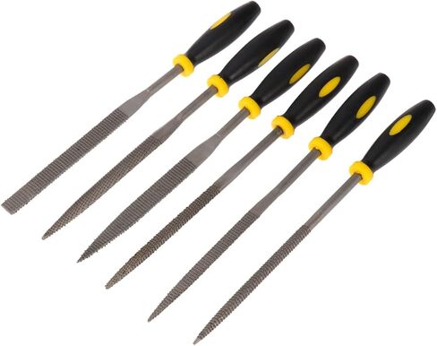 Generic 140x3mm مجموعة ملفات خشبية صغيرة ملفات ميكانيكية مقبض مقاوم للانزلاق للدقة in Saudi Arabia