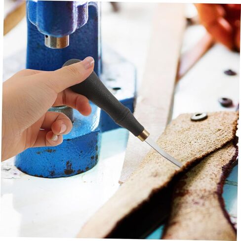 DOITOOL Stainless Steel Flat File for Leather Beveling Hand File with Comfortable Grip Polishing Tool for Projects and Crafting Needs in Saudi Arabia
