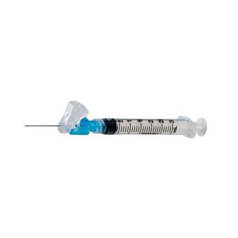 مجموعة إبرة ومحقنة Cardinal Health™ Monoject™ Magellan™ الآمنة تحت الجلد، صفراء، 3 مل، 20 جيجا × 1.5 بوصة، علبة تحتوي على 400 in Saudi Arabia