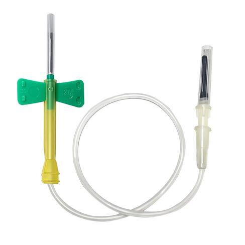 21G Veterinary Butterfly Needles (50Pcs) - 3/4" X 10" Tubing, Individually Wrapped | Veterinary/Lab Use Only in Saudi Arabia