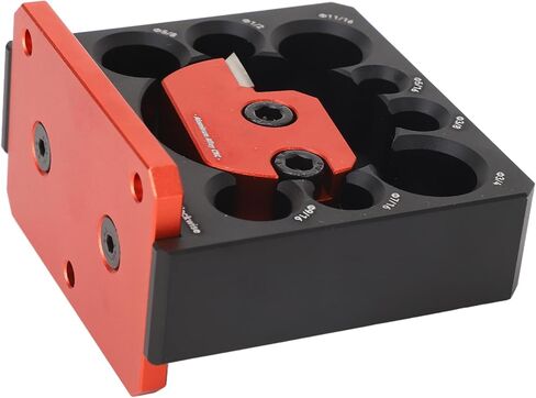 Goshyda Carbide Inserts Dowel Maker Smooth Cutting Anodized Treatment Electric Drill Users Aluminum Alloy Imperial in Saudi Arabia