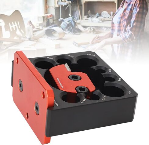 Goshyda Carbide Inserts Dowel Maker Smooth Cutting Anodized Treatment Electric Drill Users Aluminum Alloy Imperial in Saudi Arabia