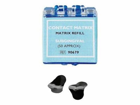 Danville Materials 90679 Contact Matrix Subgingival Contoured Matrices 50/Pk in Kuwait
