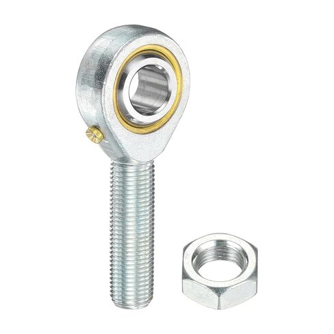 uxcell 4Pcs POSB4 1/4 Inch Male Rod End Bearing, 1/4-28 UNF Right Hand Male Thread Rod End with Jam Nuts for Agriculture, Machinery, CNC Equipment in Saudi Arabia