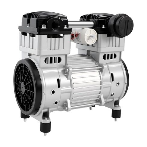 Oil-Free Diaphragm Vacuum Pump, 1100W 200L/min Mini Air Diaphragm Pump, 7 CFM 116 Air Compressor with 4 Rubber Feet, Small Mute Air Pump for Food Processing and Packaging in Kuwait