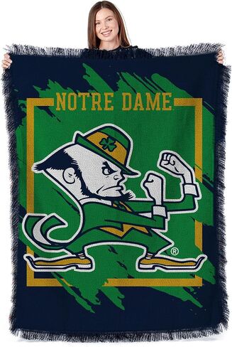 Northwest The Company Micro Raschel Throw Dimensional - Notre Dame in Saudi Arabia