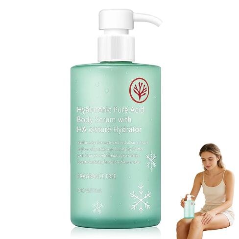Ha Hyaluronic Acid Body Serum,Body Hydrator Hyaluronic Acid Body Serum,Acido Hialuronico Bodys Serums,Lightweight Fast-Absorbing Body Care For Deep Hydration & Silky(300ML) in Saudi Arabia