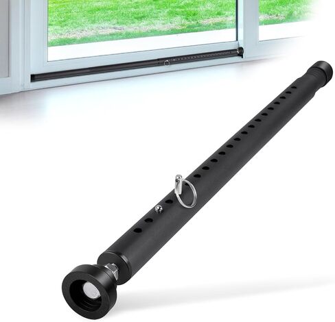 Sliding Door Security Bar, 17-50 inch Adjustable, Window Security Bar with Rubber Tips, Sliding Door Lock Bars, for Window Safety Bars Home Apartment Safety, Home Apartment Patio Heavy Duty Interior in Saudi Arabia