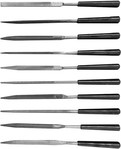 10pcs Metal Needle File Set Wood Rasp Metal Polishing Hand FileTools Steel Rasp Needl Filing For Metal Glass Stone Wood Carving in Kuwait