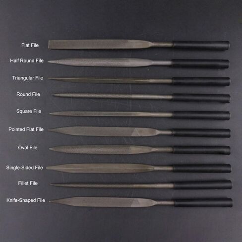 10pcs Metal Needle File Set Wood Rasp Metal Polishing Hand FileTools Steel Rasp Needl Filing For Metal Glass Stone Wood Carving in Kuwait
