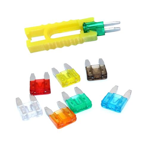 140 Pcs - Car Small Blade ATM Fuse Assortment, 5A 7.5A 10A 15A 20A 25A 30A Small Fuse in Kuwait