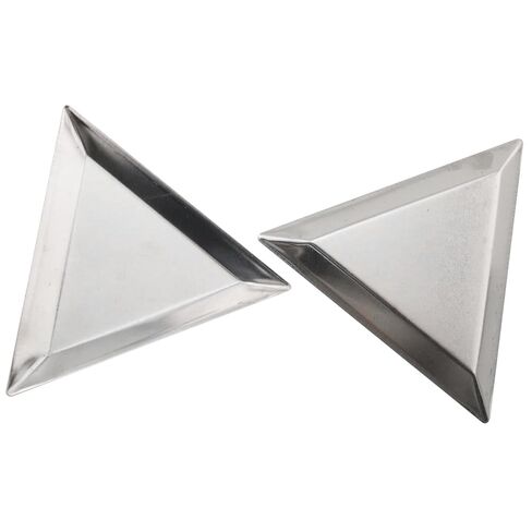 2PCS Carbon Steel Powder Weighing Trays Mini Counter Scale Jewelry Weighing Board 3.26x3.26x0.31Inch Electronic Carat Scale Accessories for Liquid and Solid Measurement in Saudi Arabia