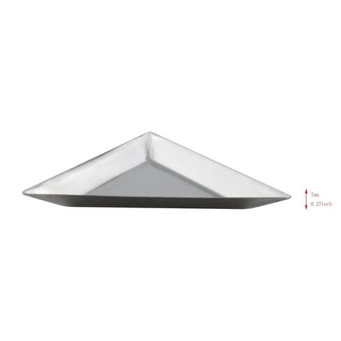 2PCS Carbon Steel Powder Weighing Trays Mini Counter Scale Jewelry Weighing Board 3.26x3.26x0.31Inch Electronic Carat Scale Accessories for Liquid and Solid Measurement in Saudi Arabia