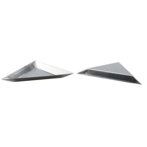 2PCS Carbon Steel Powder Weighing Trays Mini Counter Scale Jewelry Weighing Board 3.26x3.26x0.31Inch Electronic Carat Scale Accessories for Liquid and Solid Measurement in Saudi Arabia