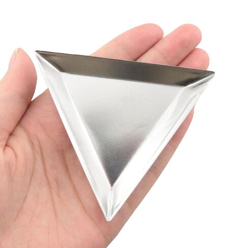 2PCS Carbon Steel Powder Weighing Trays Mini Counter Scale Jewelry Weighing Board 3.26x3.26x0.31Inch Electronic Carat Scale Accessories for Liquid and Solid Measurement in Saudi Arabia