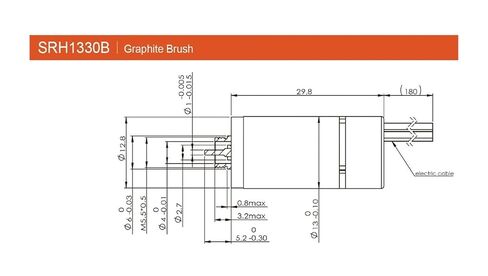 Factory 13mm Diameter 12v Brushed Dc Servo Motor with Encoder in Kuwait
