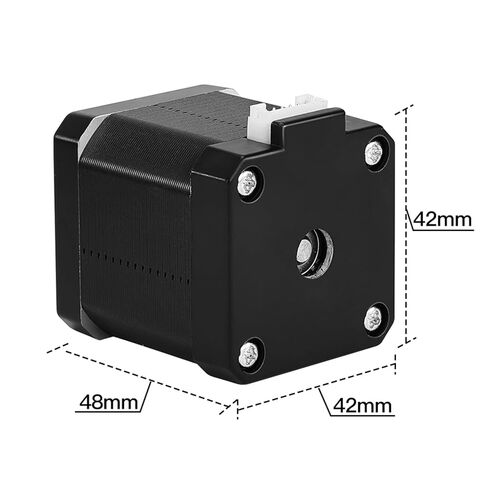 48mm Height 4-Lead Stepper Motor 0.5N.m 1.5A 2 Phase Motor 1Pcs(1pcs-42SHDC6033Z) in Kuwait