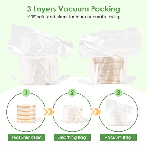 Mold Test Kit for Home, 8 Simple Detection Tests, DIY Mold Detector at Home, Test HVAC System, Home Surfaces & Indoor Air Quality Testing Kits Includes Detailed Mold Identification Guide in Kuwait