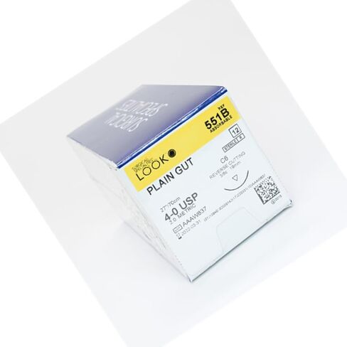 انظر 551B غرز القطع العكسي العادية القابلة للامتصاص من القناة الهضمية C6 3/8 دائرة 4-0 27 12/Bx in Kuwait