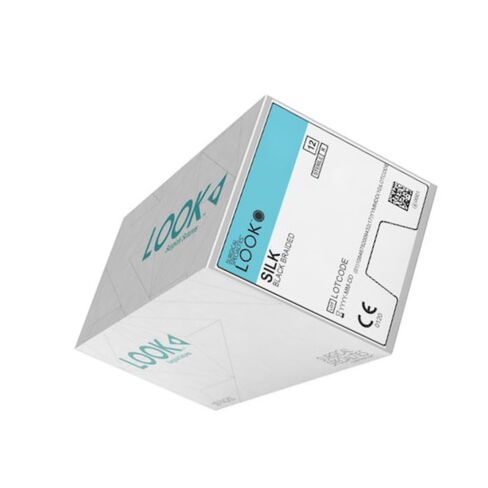 لوك X1265B خيوط قطع عكسية مضفرة من الحرير الأسود C3 5/0 18 12/Bx in Kuwait