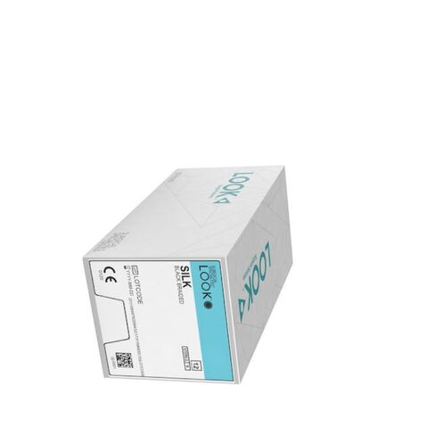 لوك X1265B خيوط قطع عكسية مضفرة من الحرير الأسود C3 5/0 18 12/Bx in Kuwait