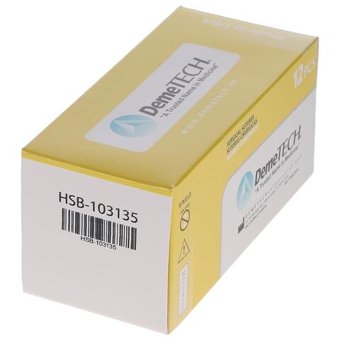 103135 HSB Plain Gut Reverse Cutting Sutures Beige 70cm 2/0 24mm DFS-1 3/8 Circle 12/Bx in Saudi Arabia