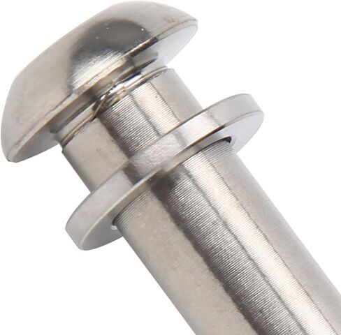 Seatpost Bolt Titanium Alloy High Strength Lightweight Durable Screw Gasket Replacement for Brompton Folding Bicycle Accessories, Titanium Alloy Seatpost Bolt（Silver 13g） in Saudi Arabia