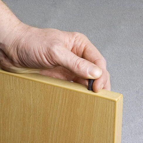 KNAPP Quick-Set 2 Part Locking Dowel – Self-Tightening for Secure, Durable Woodworking Joints - Ideal for CNC & Versatile Use - Rapid, Glue-Free Assembly - 8 mm/8-100 in Saudi Arabia