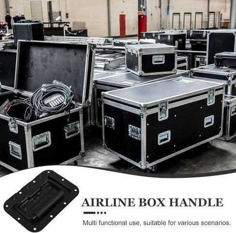 8mm Spring Loaded Recessed Pull Handle Metal Grip Handle with Padded Grip for Aviation Box Cabinet Industrial Hardware in Saudi Arabia