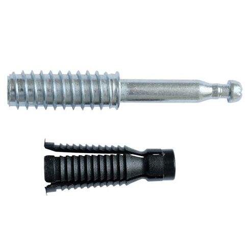 KNAPP Quick-Set 2 Part Locking Dowel – Self-Tightening for Secure, Durable Woodworking Joints - Ideal for CNC & Versatile Use - Rapid, Glue-Free Assembly - 8 mm/8-100 in Saudi Arabia