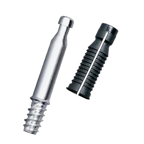 KNAPP Quick-Set 2 Part Locking Dowel – Self-Tightening for Secure, Durable Woodworking Joints - Ideal for CNC & Versatile Use - Rapid, Glue-Free Assembly - 8 mm/8-100 in Saudi Arabia
