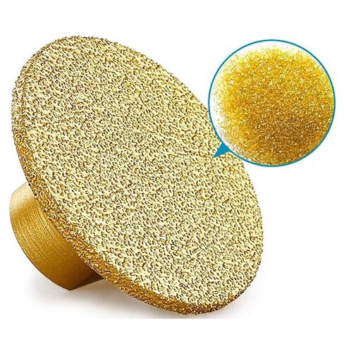 عجلة الطحن، حجر رأس الماس النحاسي، بلاط سيراميك كوارتز رخامي، حواف 50 * 22 * ​​3 مم 1 قطعة in Kuwait