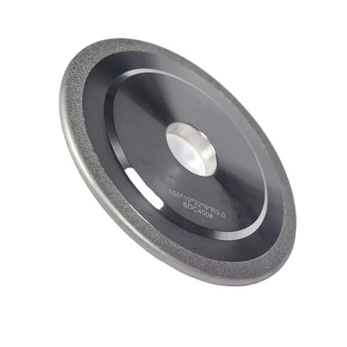 Arc Grinding Wheel, Semicircular Alloy Tap Slotting Tools Grinder Disc 100mm 125mm~ 150mm SDC 200 400 Grit 1pcs(1.5mm R0.75,200Grit,125 * 32mm) in Kuwait
