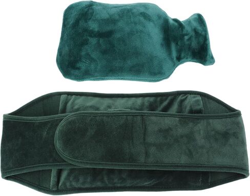 زجاجة ماء ساخن 1000 مل، علاجات ساخنة وباردة، زجاجات مياه ساخنة، حقيبة ماء ساخن مع غطاء خصر للرقبة والظهر والكتف والخصر الدافئ in Saudi Arabia