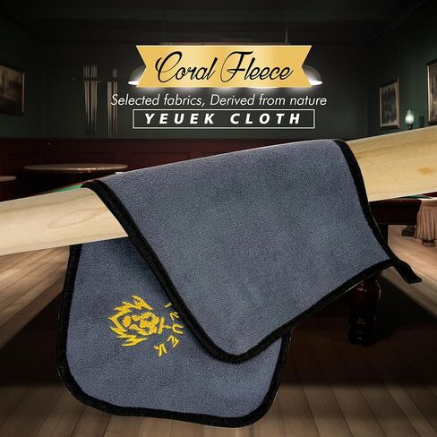 3 قطع من منشفة البلياردو مع خطاف، منظف لطاولة البلياردو 8 كرات، منظف من الصوف المرجاني، ملحقات البلياردو للأيدي والعمود in Kuwait