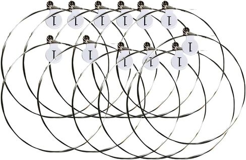 12-Pack .009 Gauge High E String Single Electric Guitar Strings Individually Wrapped 9 Gauge Pack of 12 in Saudi Arabia