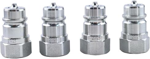 4Pcs Male Hydraulic Quick Coupler Plug AW32184 Compatible with John Deere H120 D120 220R 1023E 1025R 1026R 2025R 2032R 2036R 2038R 3025E 3032E 3038E X950R in Saudi Arabia