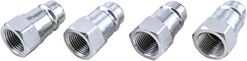 4Pcs Male Hydraulic Quick Coupler Plug AW32184 Compatible with John Deere H120 D120 220R 1023E 1025R 1026R 2025R 2032R 2036R 2038R 3025E 3032E 3038E X950R in Saudi Arabia