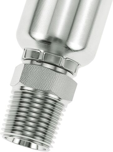 QWORK 12 Pack Hydraulic Hose Fittings, 1/2" Hose x 1/2" NPTF Male Pipe Thread Hydraulic Hose Crimp Fitting End in Kuwait