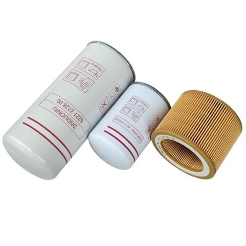 2200902354 DNNUONIU Filter Kit (6221372800 Air/Oil Separator + 6211472500 Oil Filter + 6211473900 Air Filter) Maintenance Kit, Fits for Air Compressor Replacement Filter Part 2200-9023-54 in Kuwait