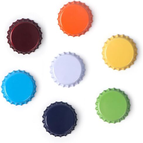 315 Count Beer Bottle Caps Oxygen Absorbing Crowns, Ideal for HomeBrew, 7 Assorted Colors in Kuwait