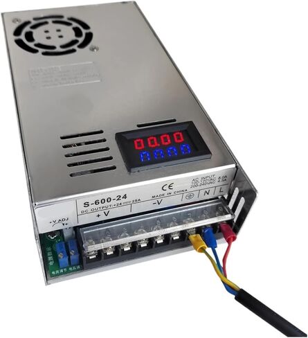 500W 600W Adjustable Switching Power Supply Digital Display 12v 15v 24v 27v 36v 48v 50v 60v 72V AC DC(0-12v) in Saudi Arabia