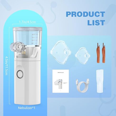 بخاخات الحيوانات الأليفة المحمولة من iKeener للقطط والكلاب، بخاخات شبكية محمولة باليد، أوضاع مزدوجة مناسبة لمشاكل التنفس لدى الحيوانات الأليفة in Kuwait