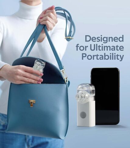 البخاخات المحمولة للحيوانات الأليفة للكلاب والقطط - جهاز استنشاق بالموجات فوق الصوتية المحمول هادئ الهمس مع أقنعة عالمية، آلة رذاذ احترافية من أجل صحة يومية متعددة الأنواع وراحة تنفسية in Kuwait