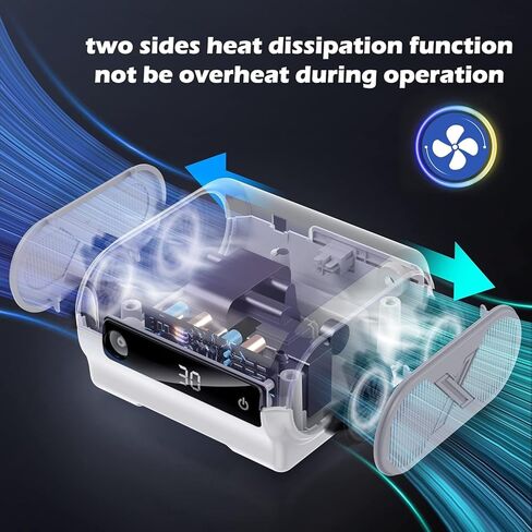 Smart Digital Display Pet Nebulizer Machine for Dogs, Compressor Nebulizer with Timing Function, Quiet Portable Design-01 in Kuwait