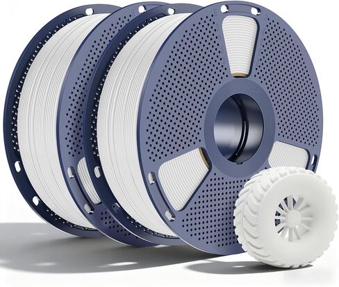 SUNLU TPU Filament 1.75mm, 95A Flexible 3D Printer Filament, Soft TPU 1kg Spool (2.2 lbs), Dimensional Accuracy +/- 0.03mm, Fit Most FDM Printer (Black 1-Pack) in Kuwait