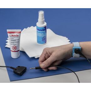 Staticide 8285RBM2436K Dualmat™ .08 Kit ،24 بوصة × 36 بوصة ،أزرق ملكي in Kuwait